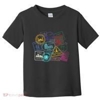 Passport Stamps Edition Travel Toddler T-Shirt thumb 0
