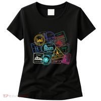 Passport Stamps Edition Travel Women's T-Shirt thumb 0
