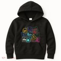Passport Stamps Edition Travel Kids Hoodie thumb 0