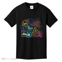 Passport Stamps Edition Travel Kids T-Shirt thumb 0