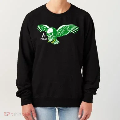 Philly Skull Eagle Women's Sweatshirt