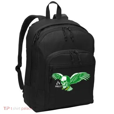 Philly Skull Eagle Port Authority Basic Backpack