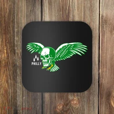 Philly Skull Eagle Coaster