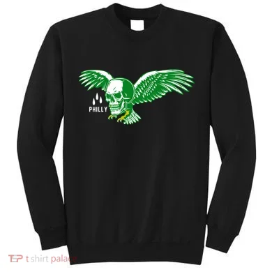 Philly Skull Eagle Tall Sweatshirt