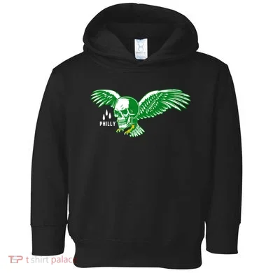 Philly Skull Eagle Toddler Hoodie