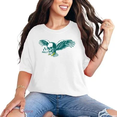 Philly Skull Eagle Comfort Colors T-Shirt