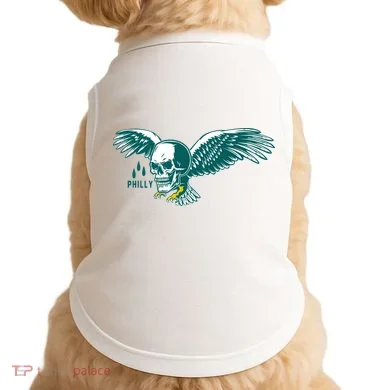 Philly Skull Eagle Doggie Tank
