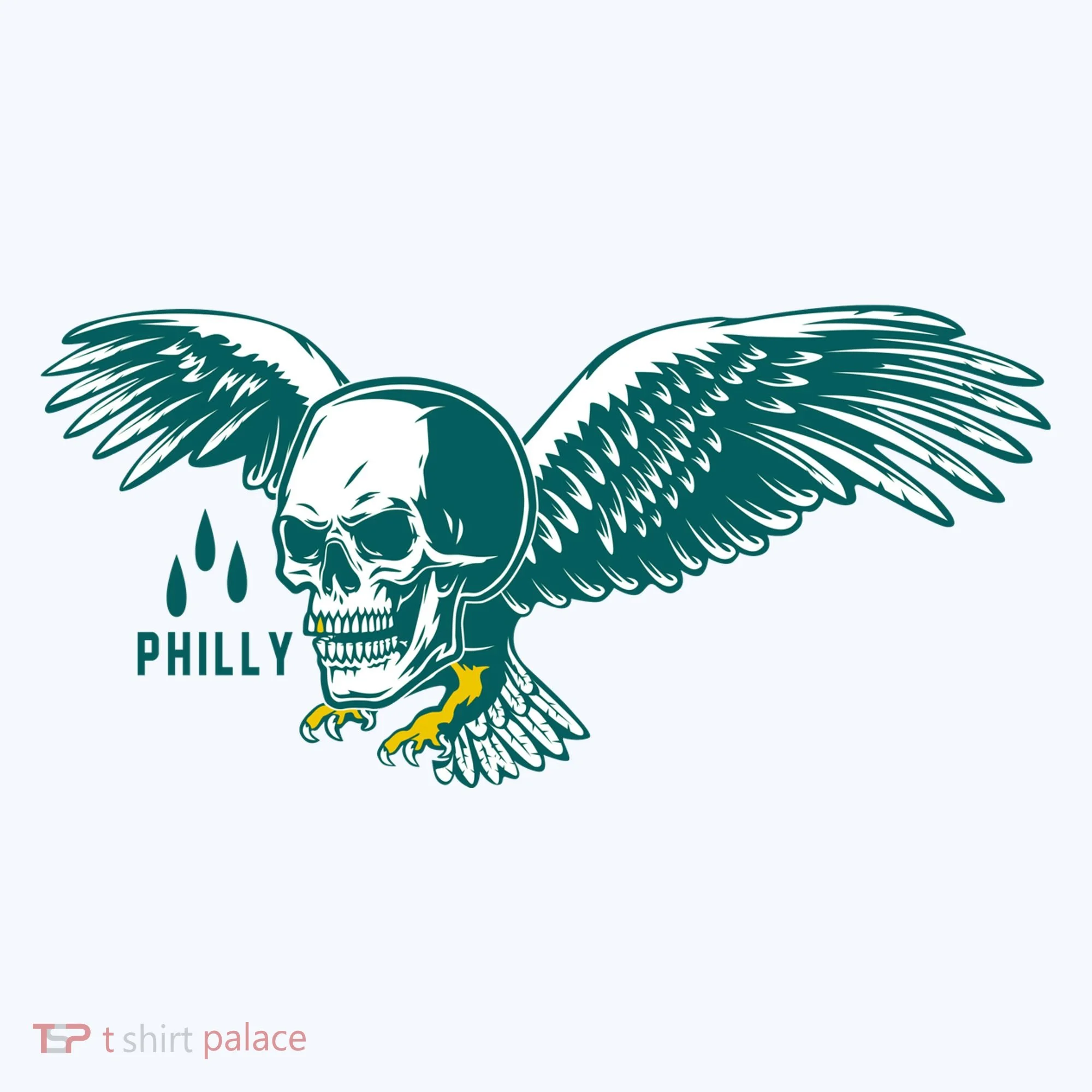 Philly Skull Eagle Doggie Tank