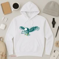 Philly Skull Eagle Hoodie thumb 3