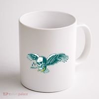 Philly Skull Eagle Coffee Mug thumb 1