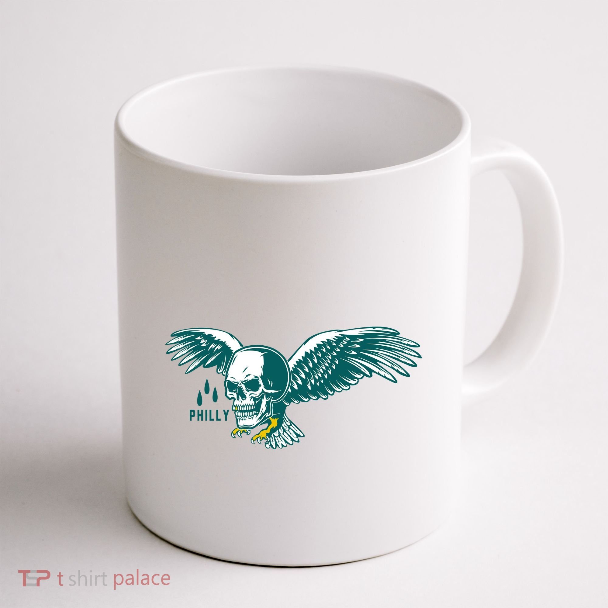 Philly Skull Eagle Coffee Mug