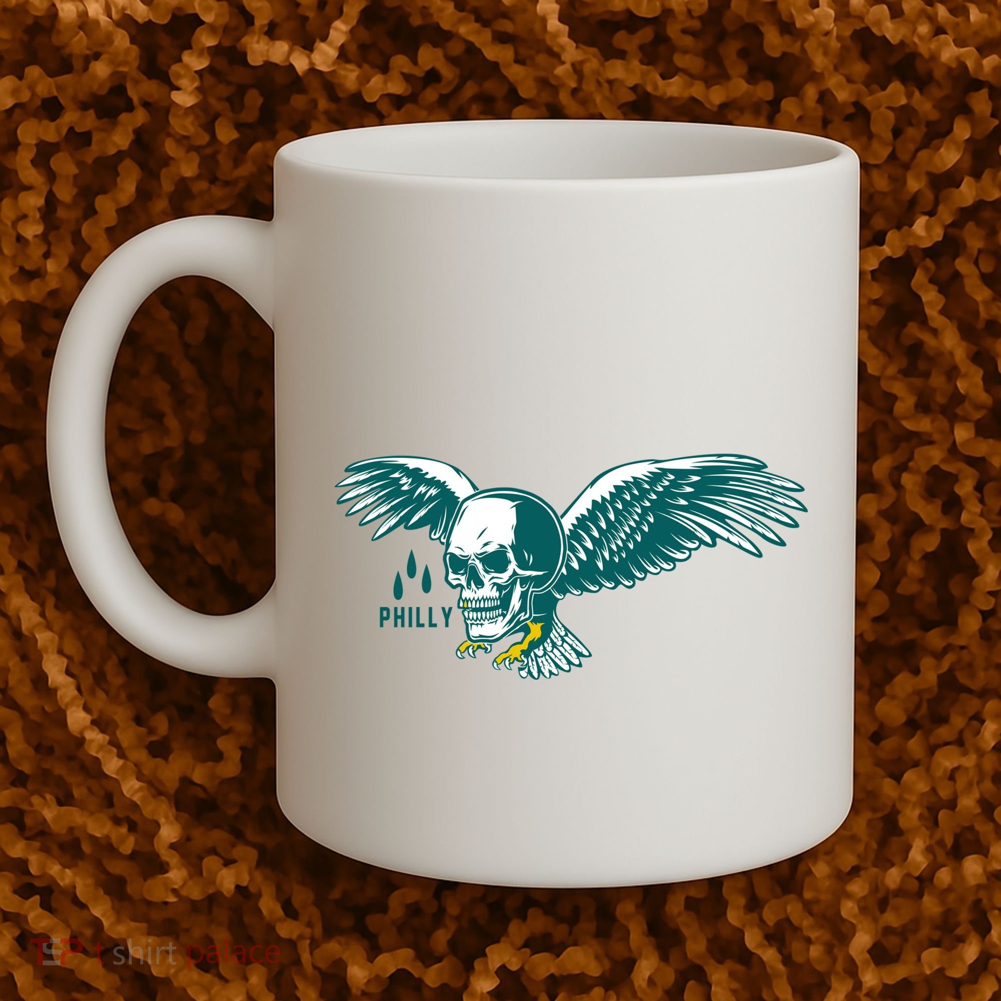 Philly Skull Eagle Coffee Mug