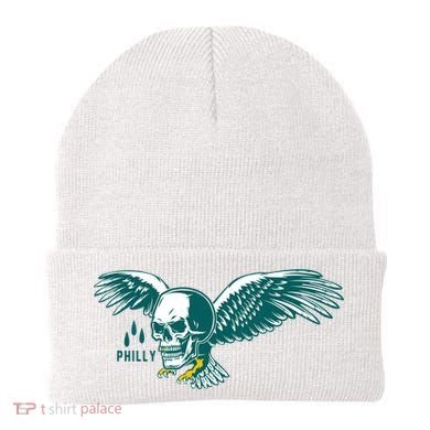 Philly Skull Eagle Beanie