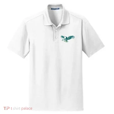 Philly Skull Eagle Dry Zone Grid Polo