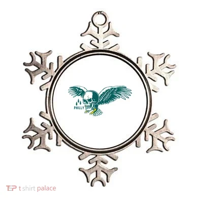 Philly Skull Eagle Ornament