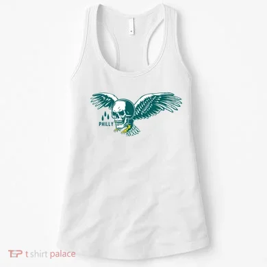 Philly Skull Eagle Women's Tank Top