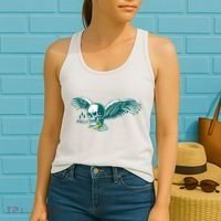 Philly Skull Eagle Women's Tank Top thumb 2