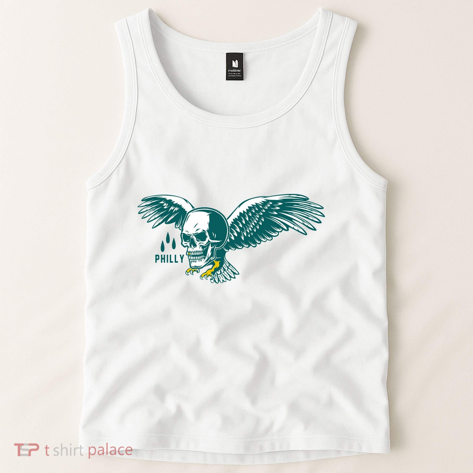 Philly Skull Eagle Tank Top
