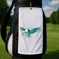 Philly Skull Eagle Golf Towel thumb 2