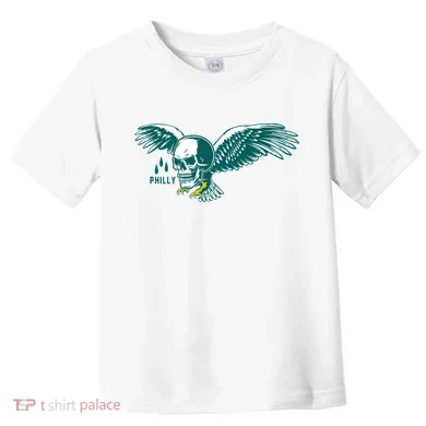 Philly Skull Eagle Toddler T-Shirt