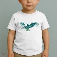 Philly Skull Eagle Toddler T-Shirt thumb 2
