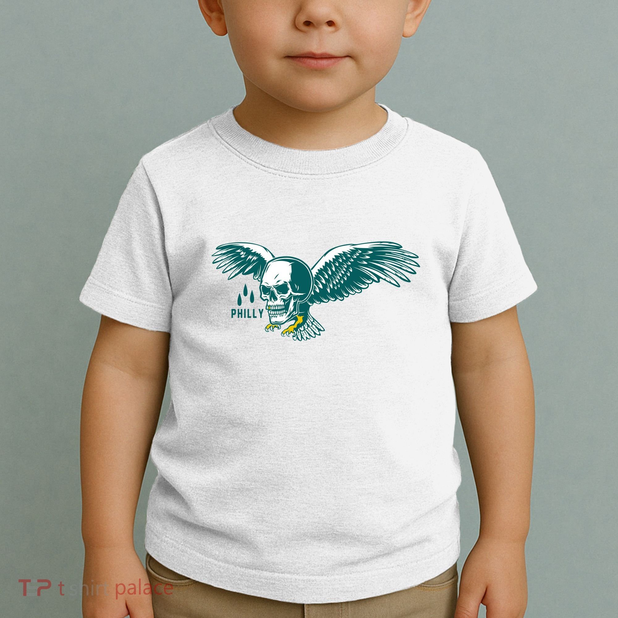 Philly Skull Eagle Toddler T-Shirt