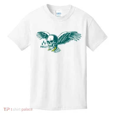 Philly Skull Eagle Kids T-Shirt
