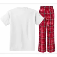 Philly Skull Eagle Kids Plaid Pajama Set thumb 1