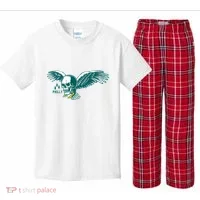 Philly Skull Eagle Kids Plaid Pajama Set thumb 0