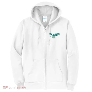 Philly Skull Eagle Full Zip Hoodie