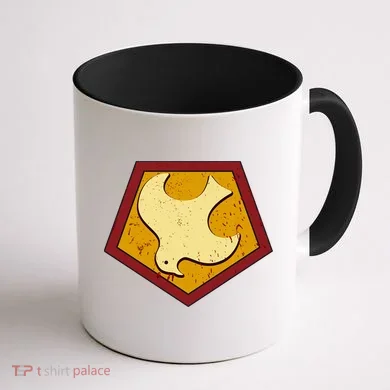 Peacemaker Superhero Emblem Coffee Mug back