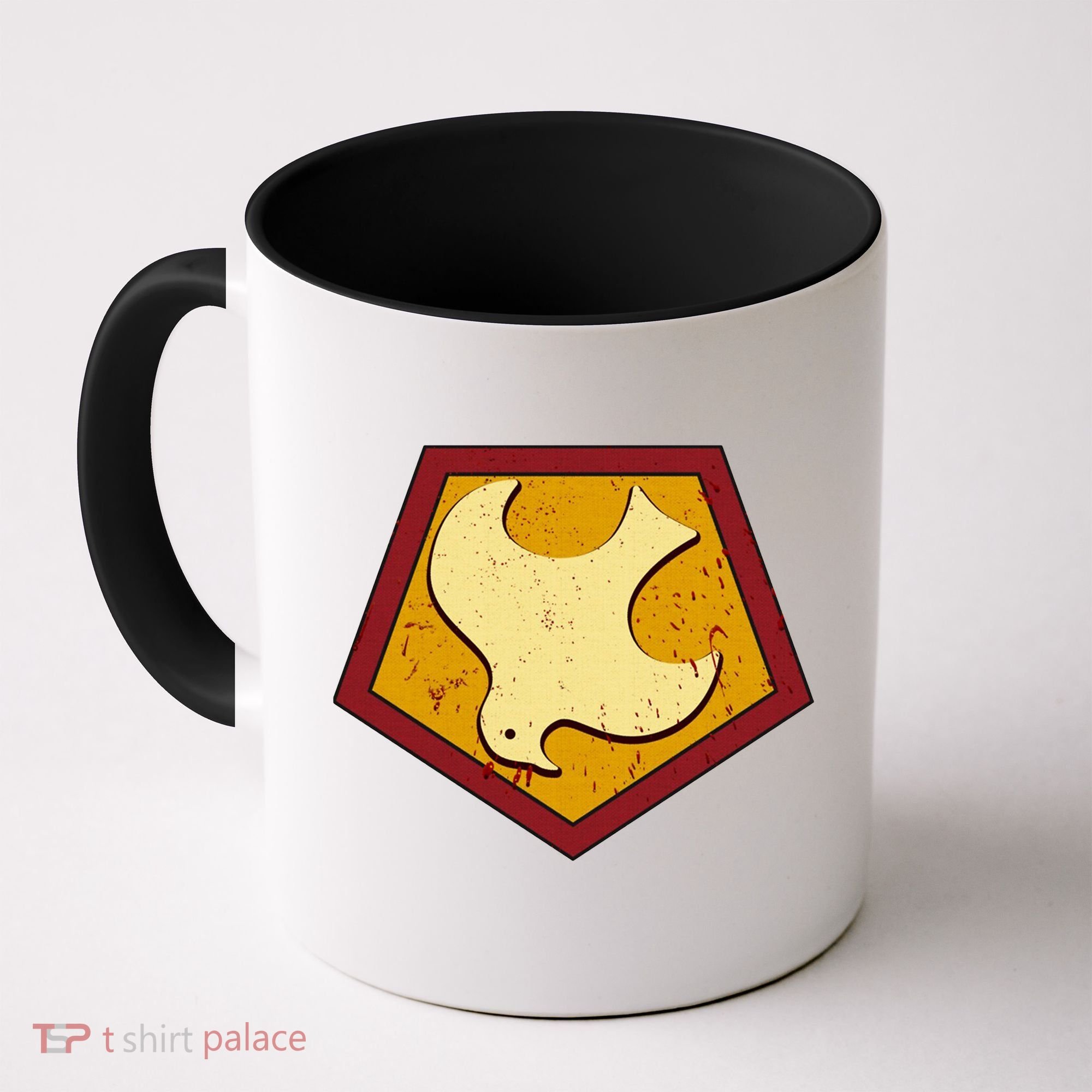 Peacemaker Superhero Emblem Coffee Mug