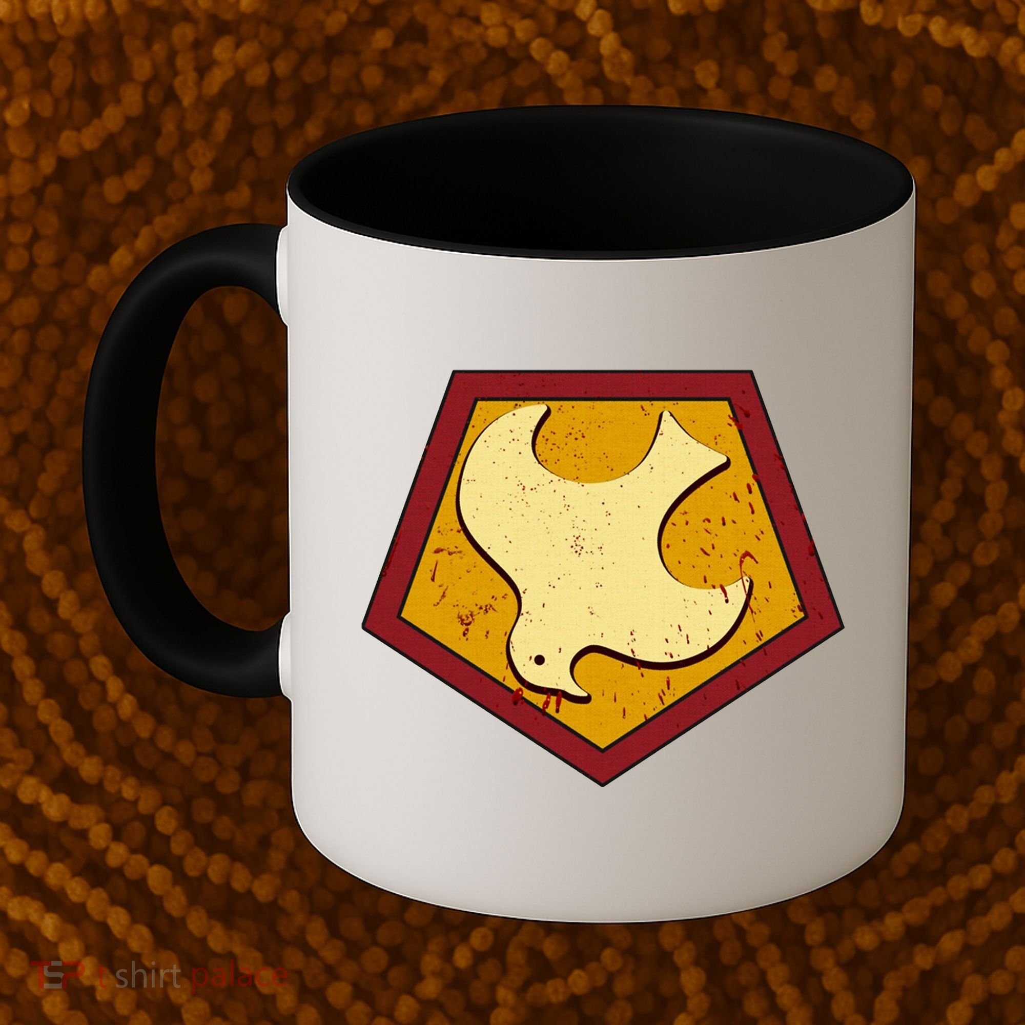Peacemaker Superhero Emblem Coffee Mug