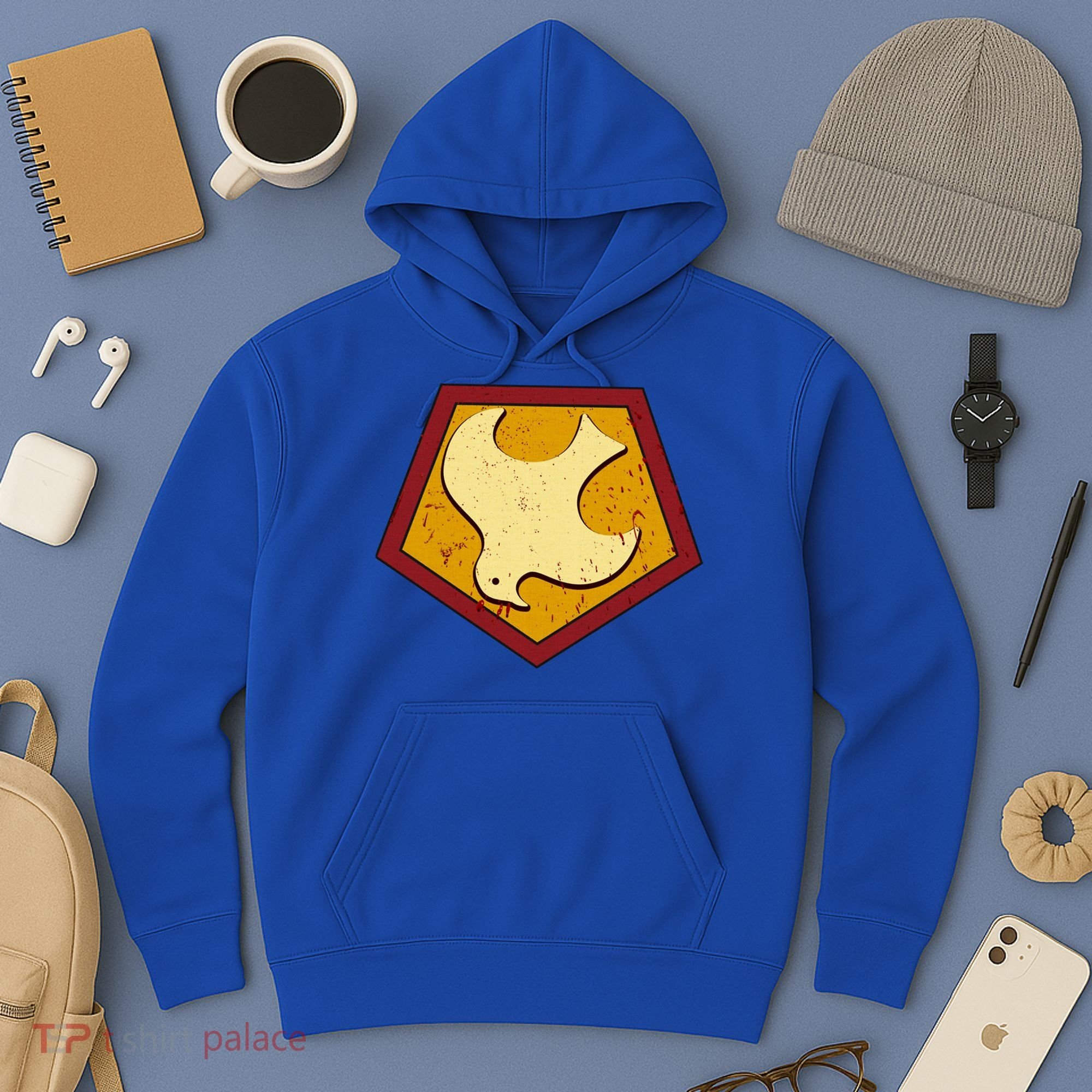 Peacemaker Superhero Emblem Hoodie