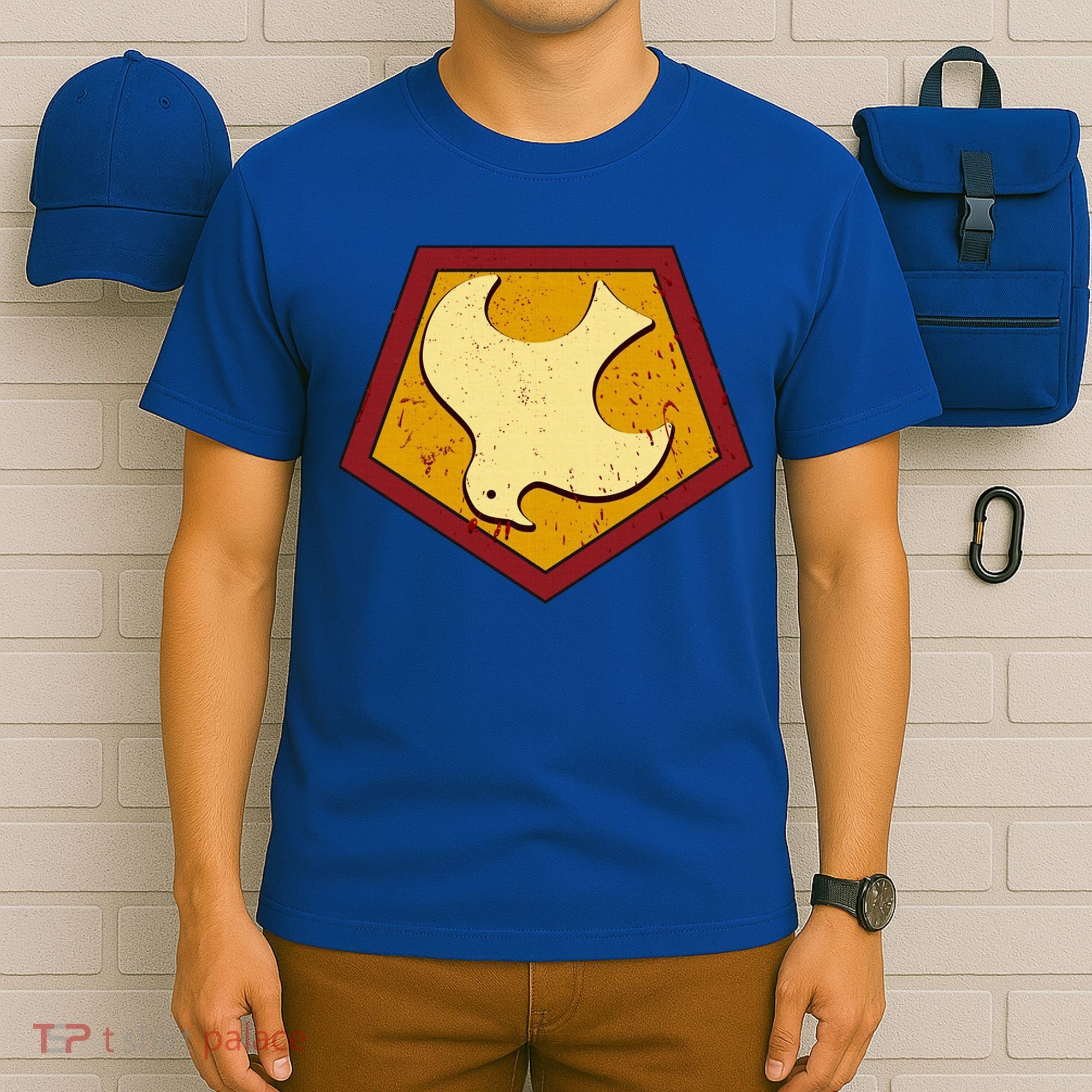 Peacemaker Superhero Emblem T-Shirt