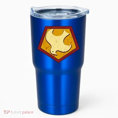 Peacemaker Superhero Emblem Tumbler