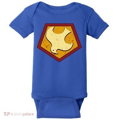 Peacemaker Superhero Emblem Baby Bodysuit