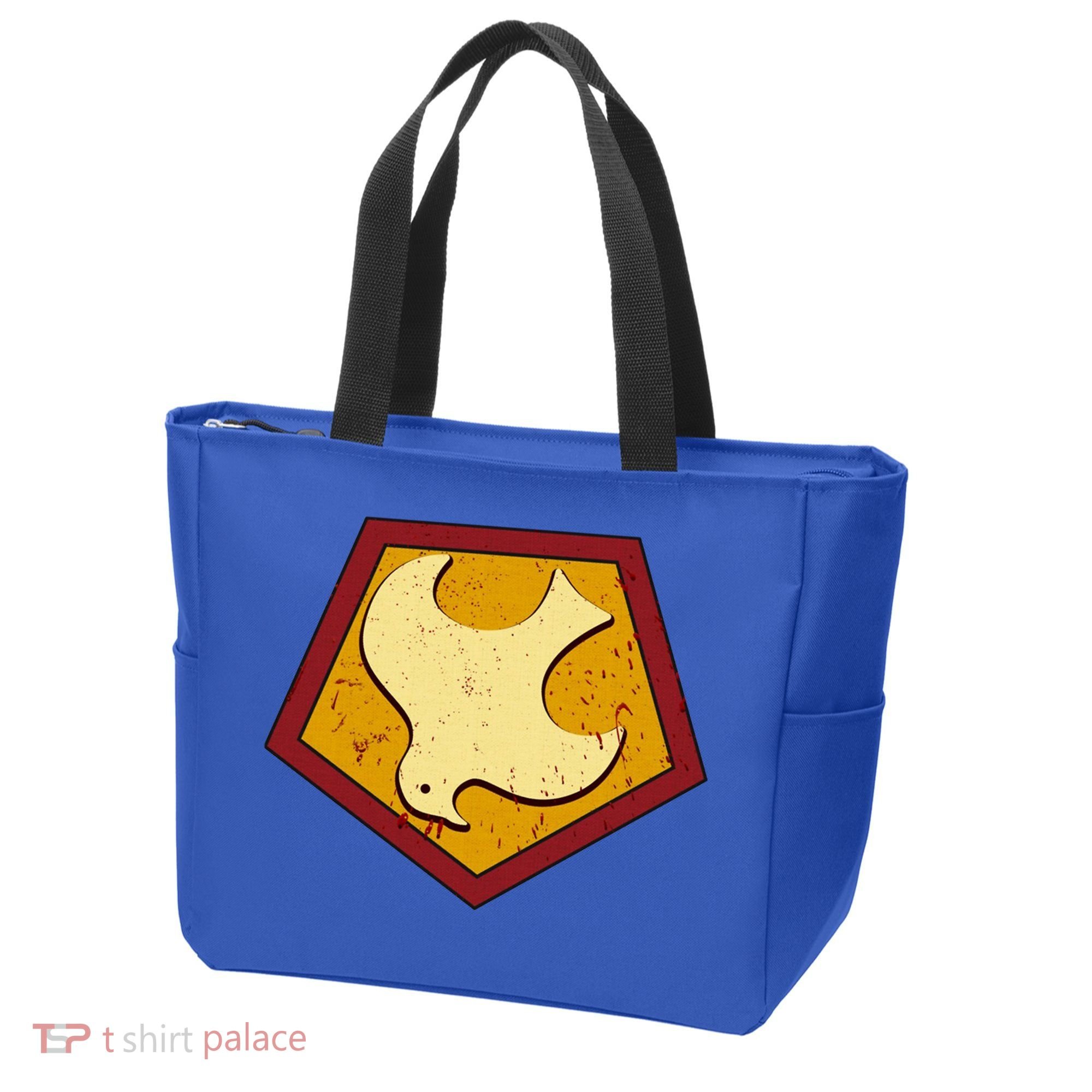 Peacemaker Superhero Emblem Tote Bag