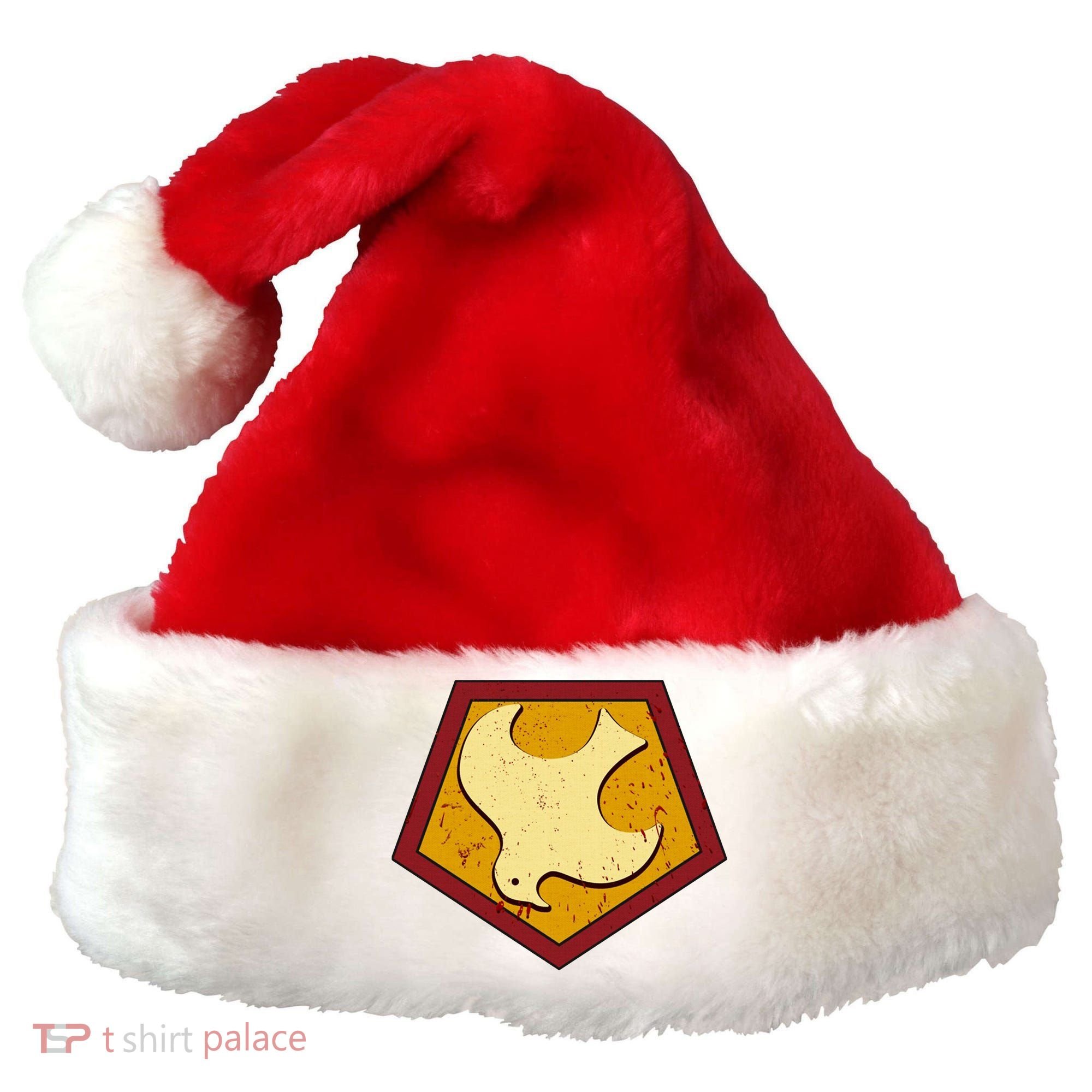 Peacemaker Superhero Emblem Santa Hat