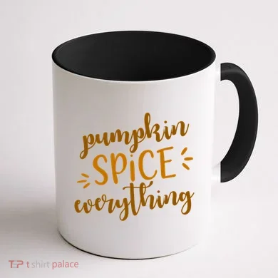 Pumpkin Spice Everything Coffee Mug back