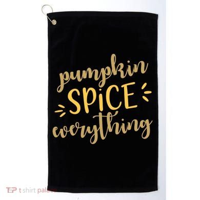 Pumpkin Spice Everything Golf Towel