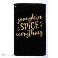 Pumpkin Spice Everything Golf Towel thumb 0