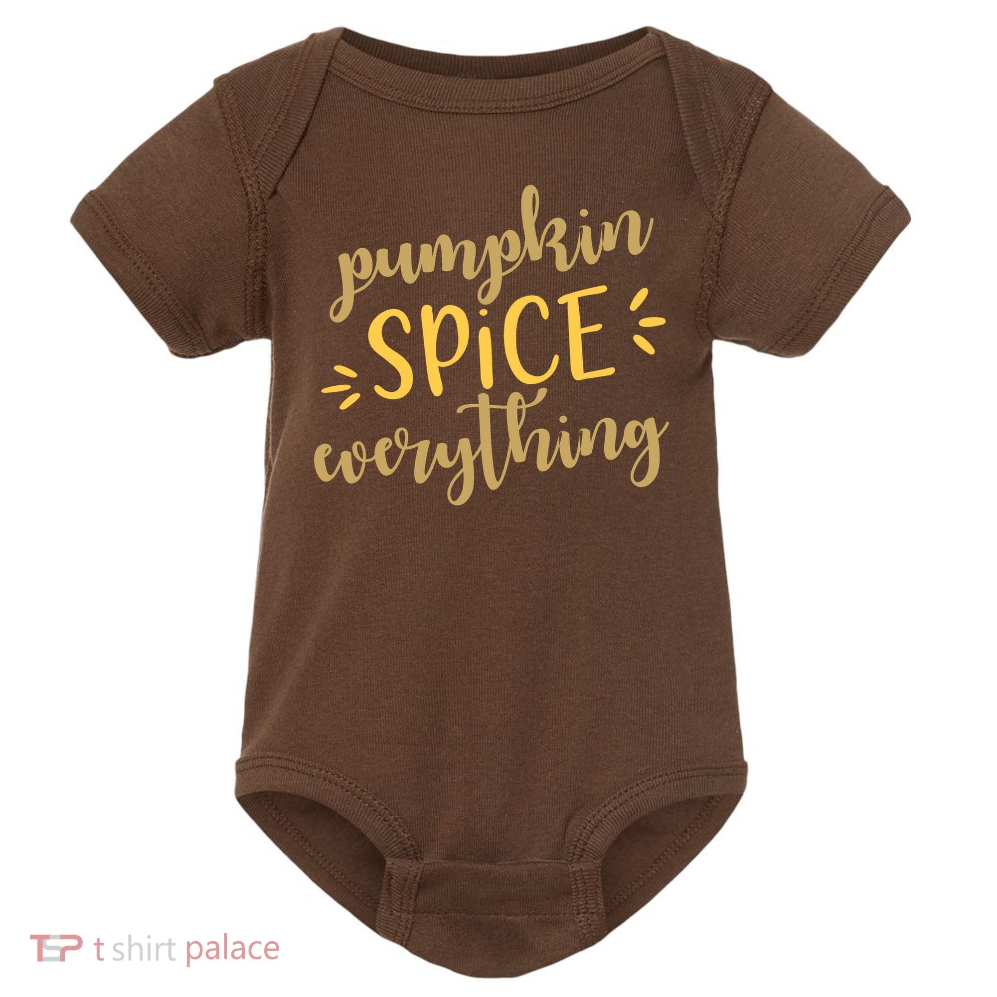 Pumpkin Spice Everything Baby Bodysuit