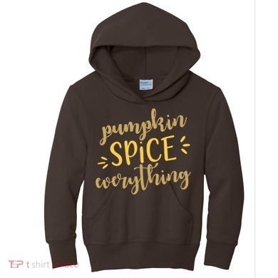 Pumpkin Spice Everything Kids Hoodie