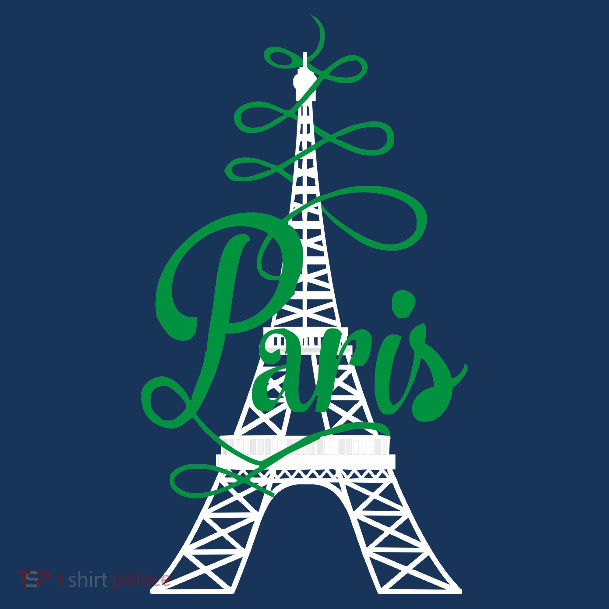 Paris Script Eiffel Tower French France Beanie