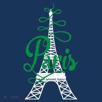 Paris Script Eiffel Tower French France Kids Sweatshirt thumb 2