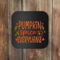 Pumpkin Spice Everything Holiday Festive Coaster thumb 0