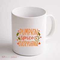 Pumpkin Spice Everything Holiday Festive Coffee Mug thumb 1