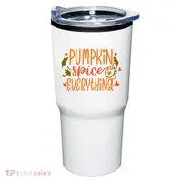 Pumpkin Spice Everything Holiday Festive Tumbler thumb 0