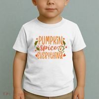 Pumpkin Spice Everything Holiday Festive Toddler T-Shirt thumb 2